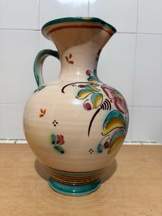 Juego 2 jarrones cerámica 28 cm