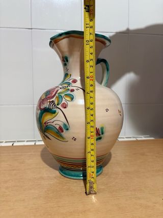 Juego 2 jarrones cerámica 28 cm