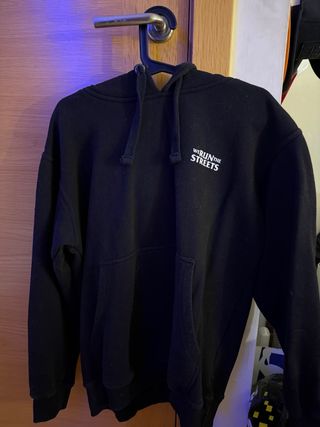 Sudadera HardTuned We Run The Streets Negra