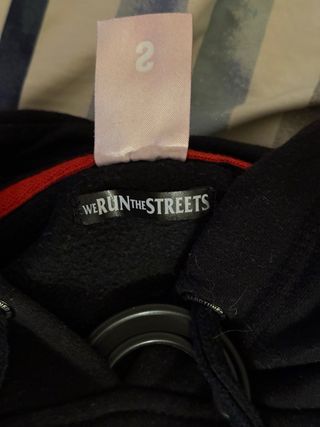 Sudadera HardTuned We Run The Streets Negra