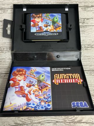 Gunstar Heroes Mega Drive Sega