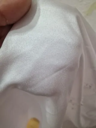Vestido de boda blanco con pedrería