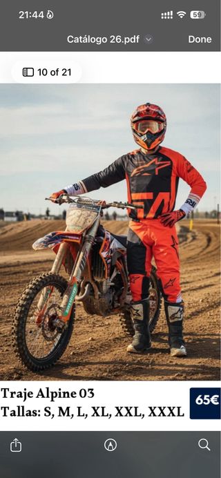 guantes M fox L alline 3xl