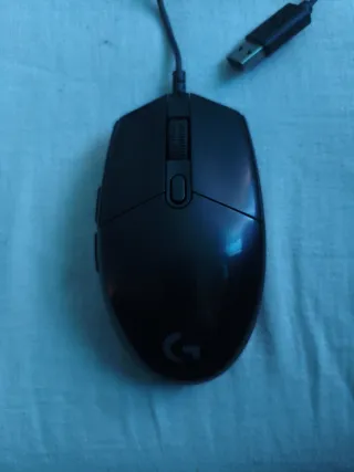 Logitech G203 Ratón Gaming Negro/Azul