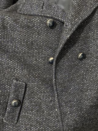 Abrigo jaspeado azul Guerral. T. 46