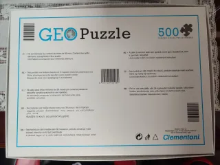 Puzzle GEO Puzzle 500 piezas Mapa de Europa