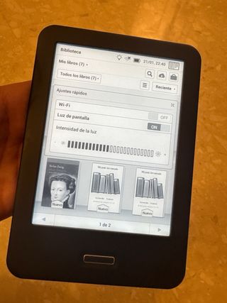 Ebook BQ Cervantes 3 Wifi Luz
