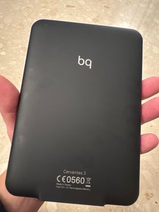 Ebook BQ Cervantes 3 Wifi Luz