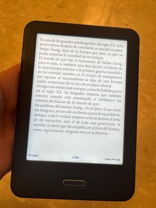 Ebook BQ Cervantes 3 Wifi Luz