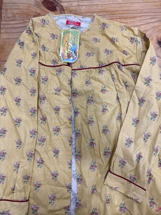 Blusón fallero floral amarillo Talla 10