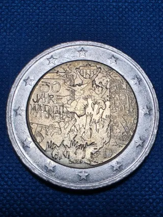 Moneda 2€ Conmemorativa 30 Jahre Mauerfall.