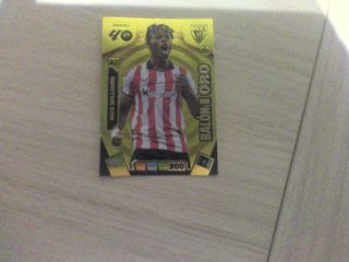 Carta Adrenalyn 25-26 Nico Williams Balón Oro