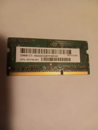 Memória RAM DDR3L 4GB Micron