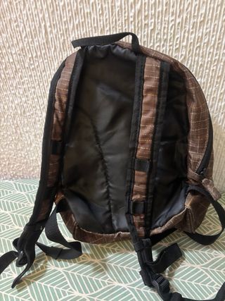 Mochila Quechua Marrón Cuadros