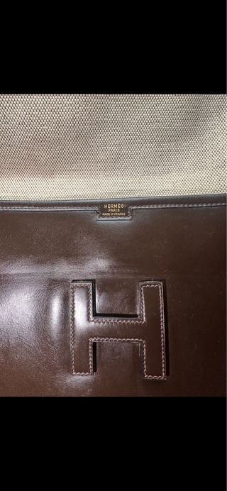 Borsa Hermès Marrone