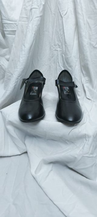 Zapatos de Flamenco Negros