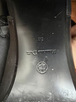 Botines negros Massimo Dutti