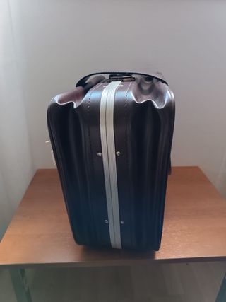 Maleta Vintage Efecto Piel - Etiqueta Iberia