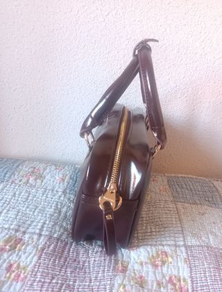 Bolso marrón Stradivarius mediano