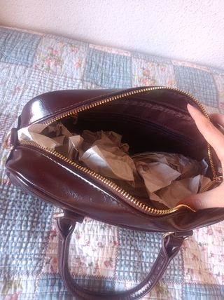 Bolso marrón Stradivarius mediano