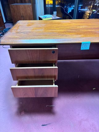Mesa de despacho ejecutiva madera maciza
