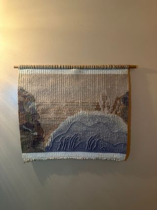 Conjunto de 4 Tapices de tejido artesanal único