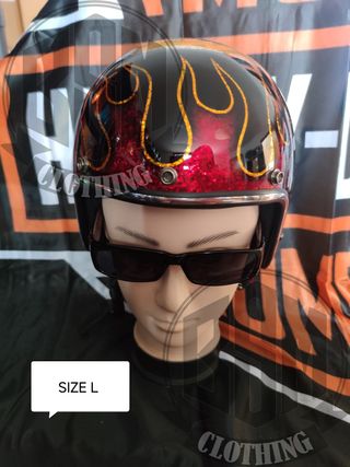 Casco custom teschio e carte da gioco