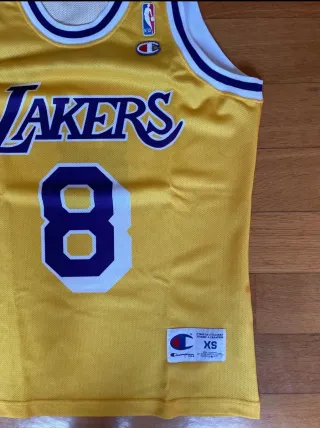 Camiseta oficial Champion, K. Bryant #8, Lakers'96