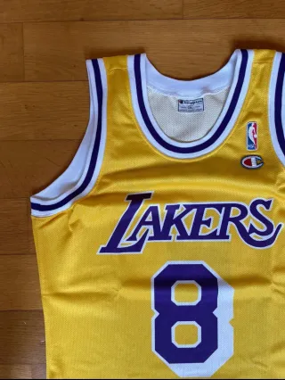 Camiseta oficial Champion, K. Bryant #8, Lakers'96