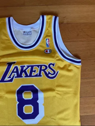 Camiseta oficial Champion, K. Bryant #8, Lakers'96