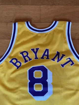 Camiseta oficial Champion, K. Bryant #8, Lakers'96
