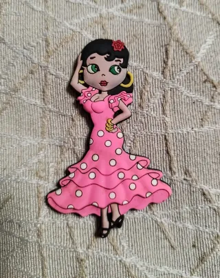 Imán Betty Boop Flamenca
