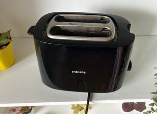 Tostadora Philips Negra 2 Ranuras