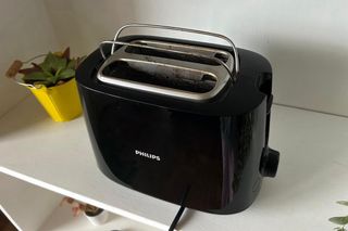 Tostadora Philips Negra 2 Ranuras