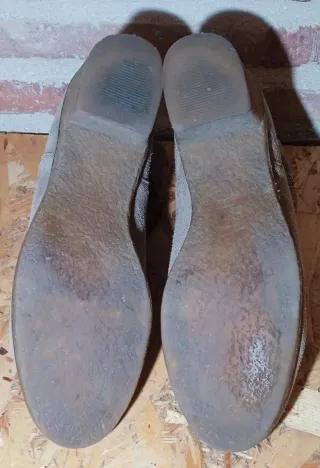 Botines Pull&Bear ante Camel Talla 38