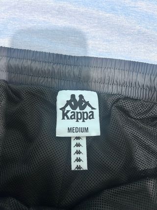 Pantalón Kappa Negro y Dorado