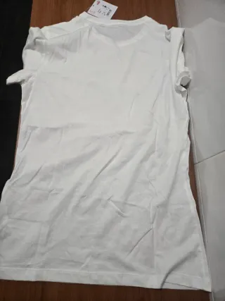 Camiseta Puma Niños Blanca