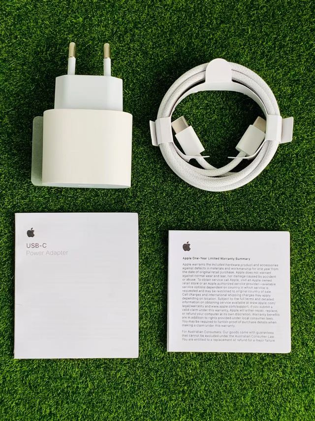 Caricabatterie iPhone Adattatore 20w + Cavo CC 60W 1M