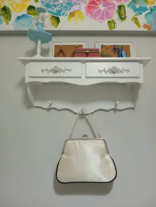 Bolso de fiesta beige sin usar