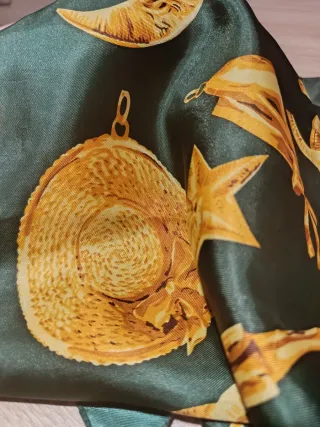 Pañuelo Chanel Verde Original