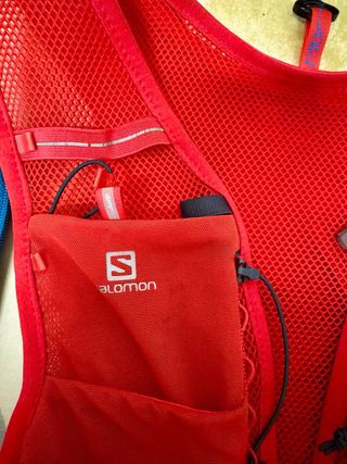 Mochila Hidratación Salomon Roja