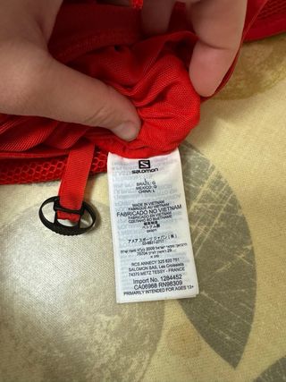 Mochila Hidratación Salomon Roja