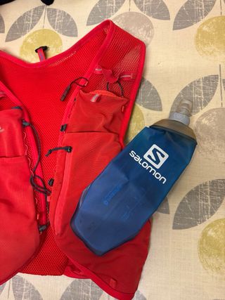 Mochila Hidratación Salomon Roja