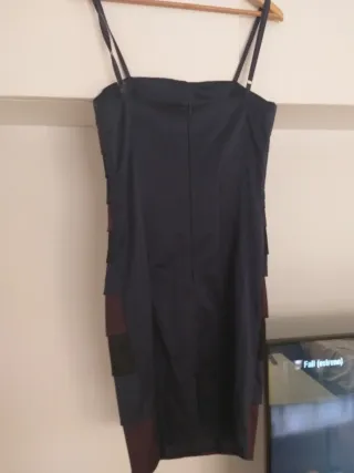 Vestido de fiesta rayas Talla L