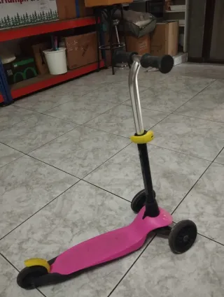 Patinete 3 Ruedas Rosa