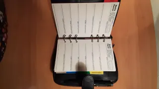Agenda Organizador Personal Negra