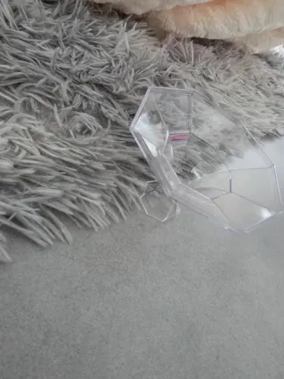 Vaso trasparente in plastica