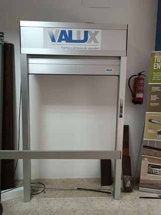 Persiana enrollable aluminio comercial