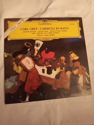 Vinilo Carl Orff Carmina Burana