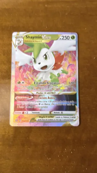 Carta Pokémon Shaymin V ASTRO